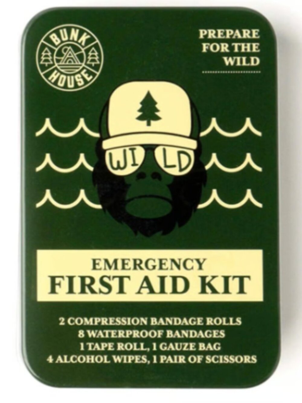 Bunkhouse Emergency First Aid Kit - prepare for the wild Sasquatch *NEW*